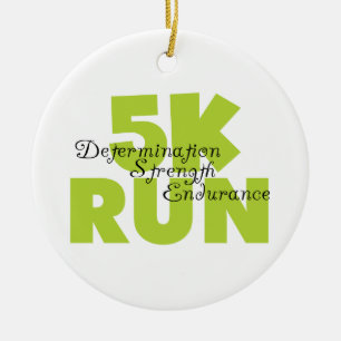 Grön springa 5K för vår Julgransprydnad Keramik