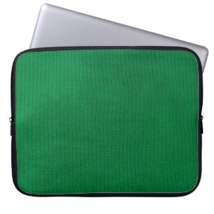 Grön Stockinette laptop sleeve