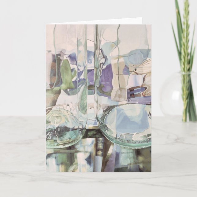 Grön stordia kort (Framsida)