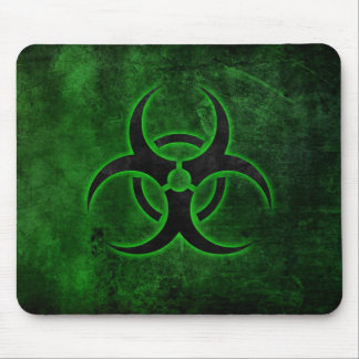 Grön & Svart Biohazard Musmatta