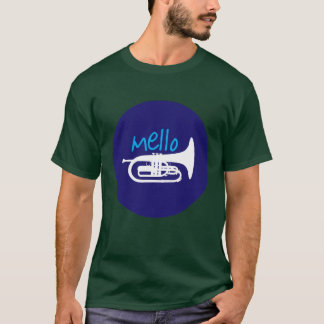 Grön T-tröja "för Mello" skog Tee