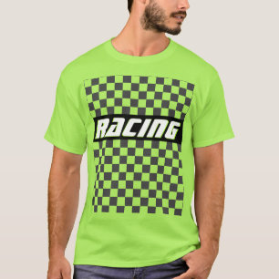 Grön Tävla av kalk T Shirt