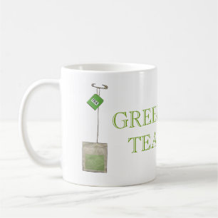 Grön teamugg kaffemugg