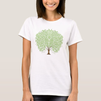 Grön trädtank t-shirt