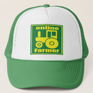 grön traktor keps
