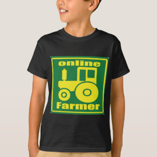grön traktor tee shirt