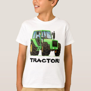 Grön traktor tröja