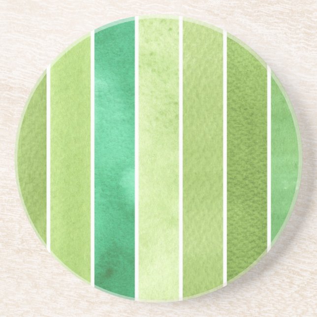 grön underbar vattenfärgbakgrund - vattenfärg underlägg sandsten (Framsidan)