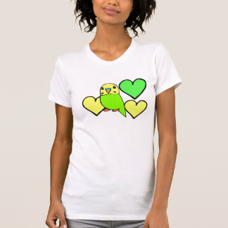 Grön Undulat med Hjärtan T-shirt