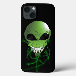 Grön utomjording Apple iPhone X Tough Xtreme Telef