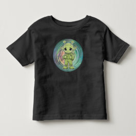 Grön utomjording t shirt