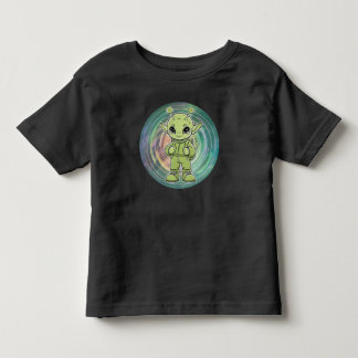 Grön utomjording t shirt
