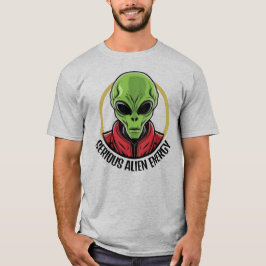 Grön utomjording t shirt