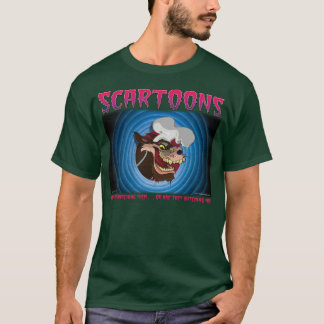 Grön vargT-tröja för SCARTOONS T-shirt