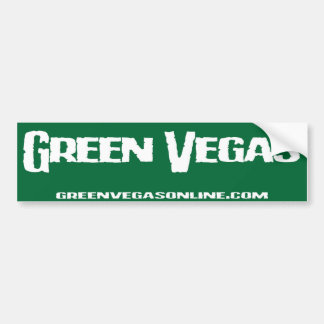 Grön Vegas bildekal