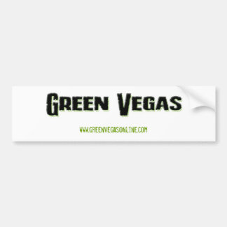 Grön Vegas bildekal