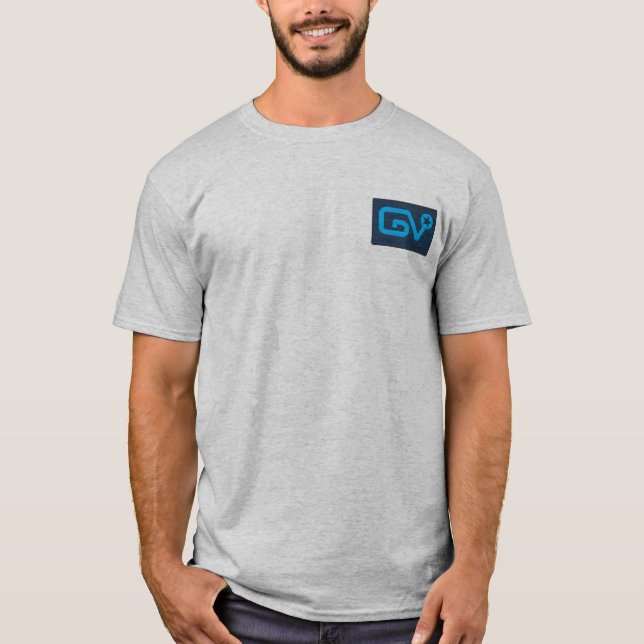Grön Vegas logotypskjorta T-shirt (Framsida)