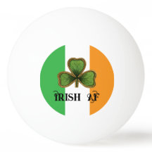 Grön Vintage Shamrock Irländsk AF St Patrick's Day