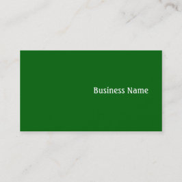 Grön Visitkort