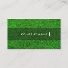 Grön visitkort