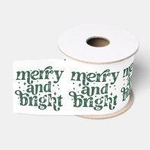 Grön & Vit Jul Glad Och Ljus Högtid