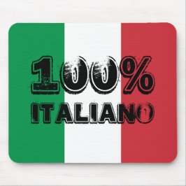 Grön Vit Och Röd Trikolore 100% Italiano Musmatta