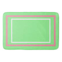 Grön Vit Rosa Geometrisk