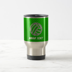 Grön volleyboll resemugg