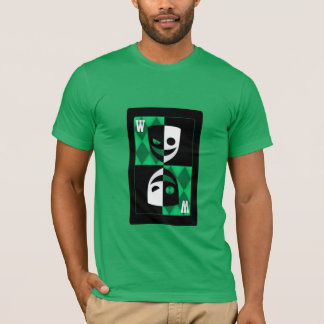 Grön Wildcard Poker Diamanter Inspirerad Anpassad Tee Shirt