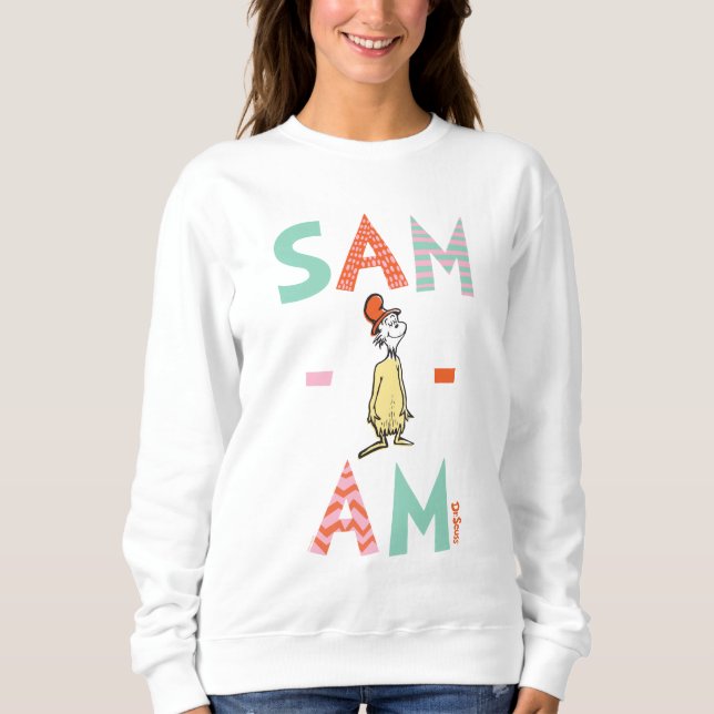 Gröna ägg och skinka | Sam-I-Am T Shirt (Framsida)