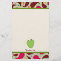 Gröna Apple & Paisley personliglärare