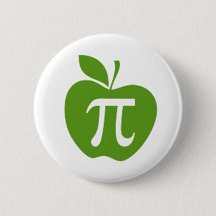 Gröna Apple Pi Knapp