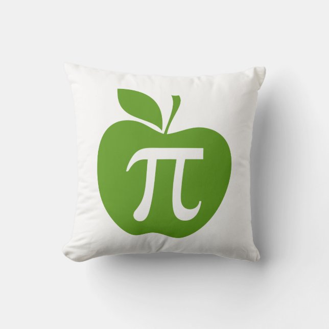 Gröna Apple Pi Kudde (Framsida)