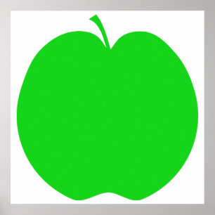 Gröna Apple. Poster