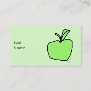 Gröna Apple. Visitkort