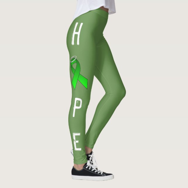 GRÖNA BANDHOPPLEGGINS vid OASOTA Leggings (Höger)