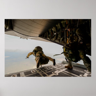 Gröna basker för armé poster