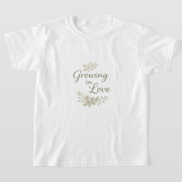 Gröna blad AI-konst T Shirt