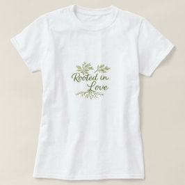 Gröna blad t shirt
