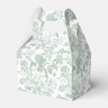 Gröna blommande rosor fransk chinoiserie-mönster