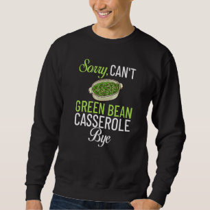 Gröna bönor Casserole Recept Skål Mellanmål Harico Lång Ärmad Tröja