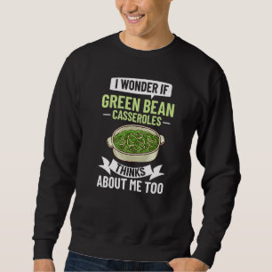 Gröna bönor Casserole Recept Skål Mellanmål Sträng Lång Ärmad Tröja