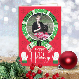 Gröna Bufflar Kontrollar Foto Glad Helgkort