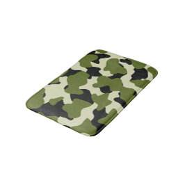 Gröna Camo Kofläckar  Badrumsmatta