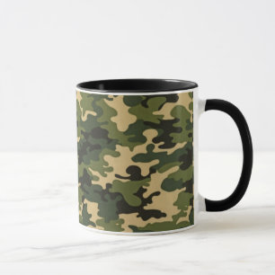 Gröna Camo Mugg