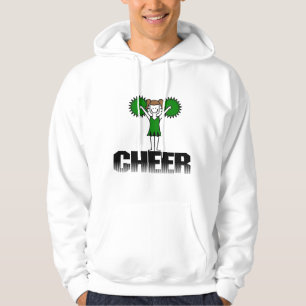 Gröna Cheerleading T-tröja och gåvor Sweatshirt