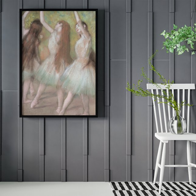 Gröna dansare av Edgar Degas, Vintage balettkonst Poster (Skapare uppladdad)