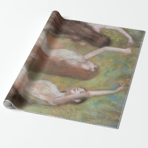 Gröna dansare av Edgar Degas, Vintage balettkonst Presentpapper