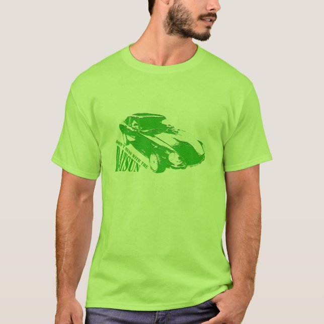 Gröna Datsun Tee Shirt (Framsida)