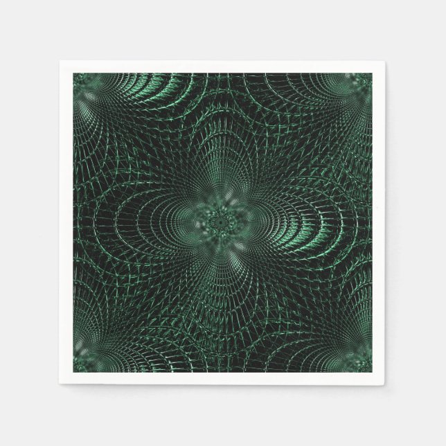 Gröna Dekorativa Servetter (Framsidan)